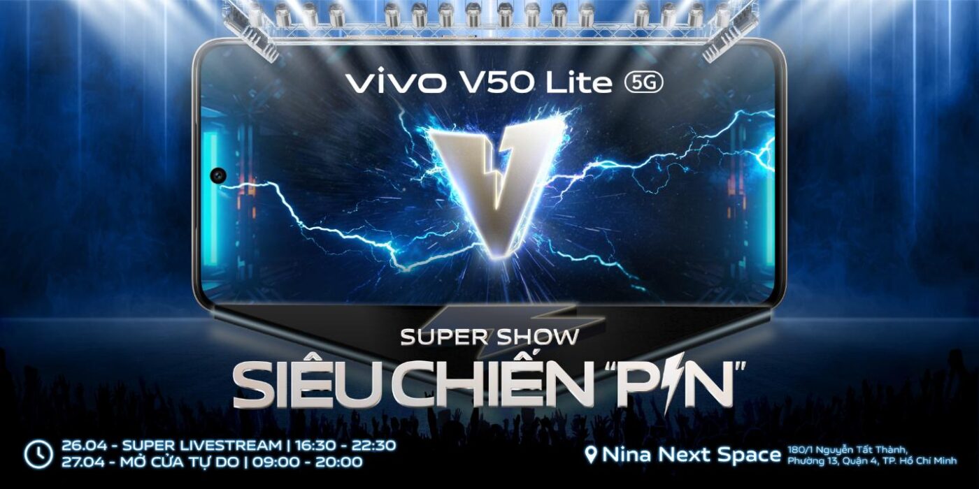vivo V50 Lite: Chinh phục "SIÊU CHIẾN PIN", bùng nổ trải nghiệm công nghệ cùng biệt đội KOLs 1 vivo V50 Lite: Chinh phục "SIÊU CHIẾN PIN", bùng nổ trải nghiệm công nghệ cùng biệt đội KOLs vivo v50 lite chinh phuc sieu chien pin bung no trai nghiem cong nghe cung biet doi kols