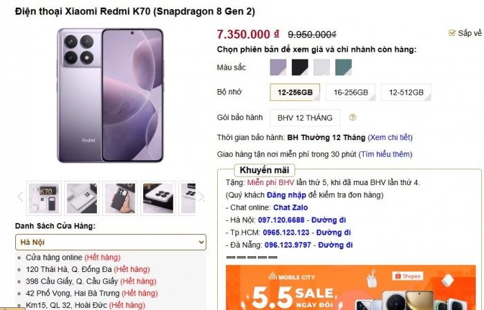 Đây là vua gaming đang được bán giá rẻ như cho tại Việt Nam, chip rồng mạnh ngang Galaxy S23 Ultra 13 Đây là vua gaming đang được bán giá rẻ như cho tại Việt Nam, chip rồng mạnh ngang Galaxy S23 Ultra