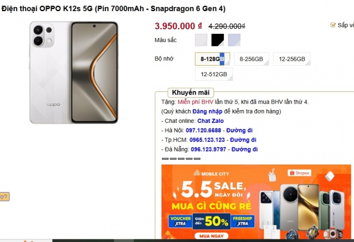 Đây là vua pin giá rẻ mới ra mắt, về Việt Nam chưa đầy 4 triệu, pin 7000 mAh áp đảo Galaxy S25 Ultra 19 Đây là vua pin giá rẻ mới ra mắt, về Việt Nam chưa đầy 4 triệu, pin 7000 mAh áp đảo Galaxy S25 Ultra day la vua pin gia re moi ra mat ve viet nam chua day 4 trieu pin 7000 mah ap dao galaxy s25 ultra