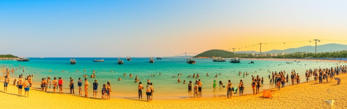 Bí Quyết Săn Vé Máy Bay Đi Nha Trang Giá Rẻ: Khám Phá Thiên Đường Biển 3 Nha Trang sunset, ideal for affordable flight planning
