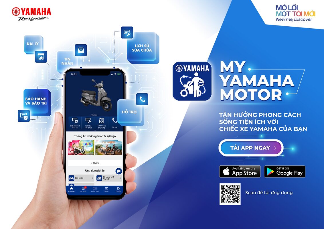 My Yamaha Motor App - Cập nhật xu hướng chăm sóc xe máy cùng Gen Z 1 My Yamaha Motor App - Cập nhật xu hướng chăm sóc xe máy cùng Gen Z