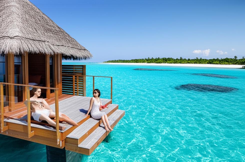 Săn Vé Máy Bay Đi Maldives Giá Rẻ: Bí Quyết Chốt Deal Ngon! 1 Overwater bungalow in Maldives, perfect holiday.