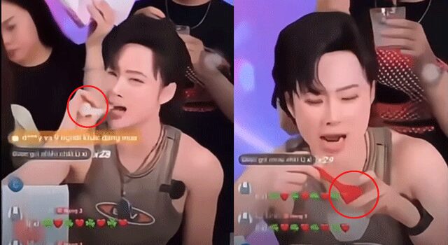 Angela Phương Trinh gây sốc khi ăn mặt nạ dưỡng da ngay trên sóng livestream 1 Angela Phương Trinh gây sốc khi ăn mặt nạ dưỡng da ngay trên sóng livestream