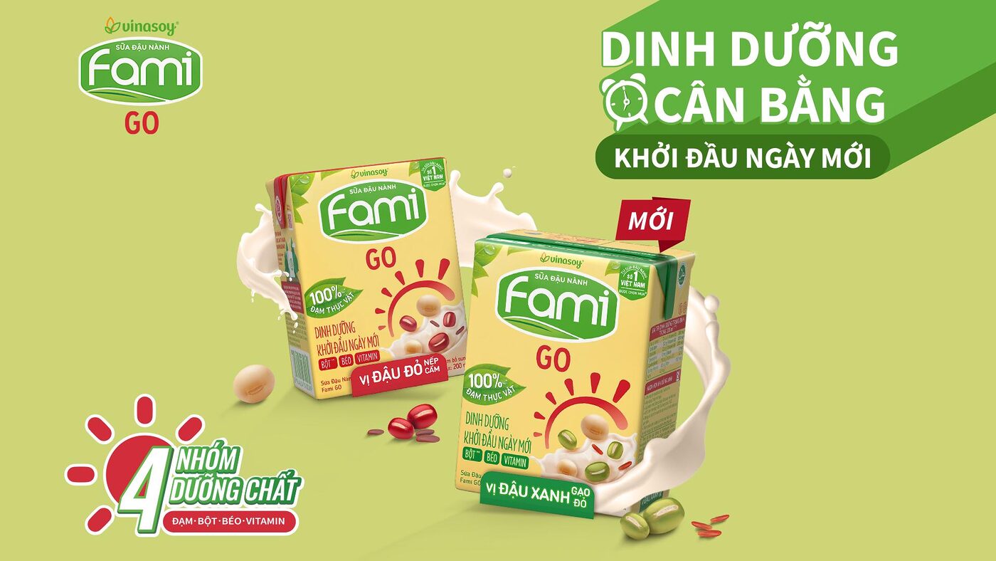 Fami Go - Lựa chọn dinh dưỡng cân bằng để khởi đầu ngày mới 1 Fami Go - Lựa chọn dinh dưỡng cân bằng để khởi đầu ngày mới