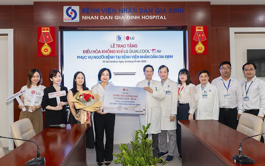 LG Việt Nam tặng loạt điều hòa không khí cho Bệnh viện Nhân dân Gia Định 1 LG Việt Nam tặng loạt điều hòa không khí cho Bệnh viện Nhân dân Gia Định