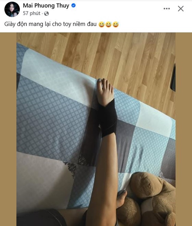 Mai Phương Thúy gặp vấn đề về sức khỏe, không thể đi lại được, tình hình hiện tại khiến nhiều người lo lắng