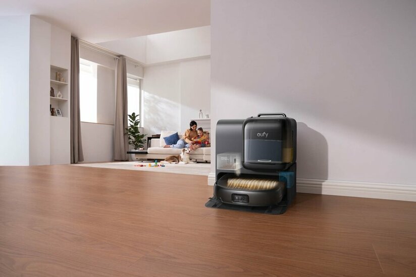 Độc lạ eufy Omni E28: Robot 3 trong 1 đầu tiên trên thế giới, tích hợp cả máy hút bụi, giặt thẳm, giặt ghế sofa cầm tay vào trạm sạc 1 Độc lạ eufy Omni E28: Robot 3 trong 1 đầu tiên trên thế giới, tích hợp cả máy hút bụi, giặt thẳm, giặt ghế sofa cầm tay vào trạm sạc
