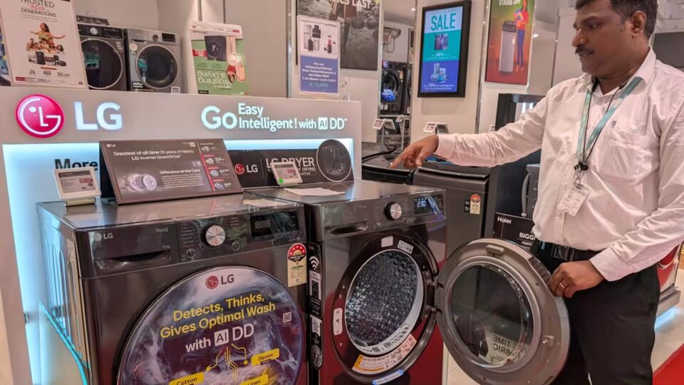LG Electronics dẫn đầu thị trường máy giặt ở quốc gia đông dân thứ hai thế giới lg electronics dan dau thi truong may giat o quoc gia dong dan thu hai the gioi