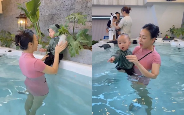 Mẹ Shark Bình nhận xét cách con dâu nuôi dạy cháu nội, Phương Oanh lộ rõ thái độ sốc 1 Mẹ Shark Bình nhận xét cách con dâu nuôi dạy cháu nội, Phương Oanh lộ rõ thái độ sốc