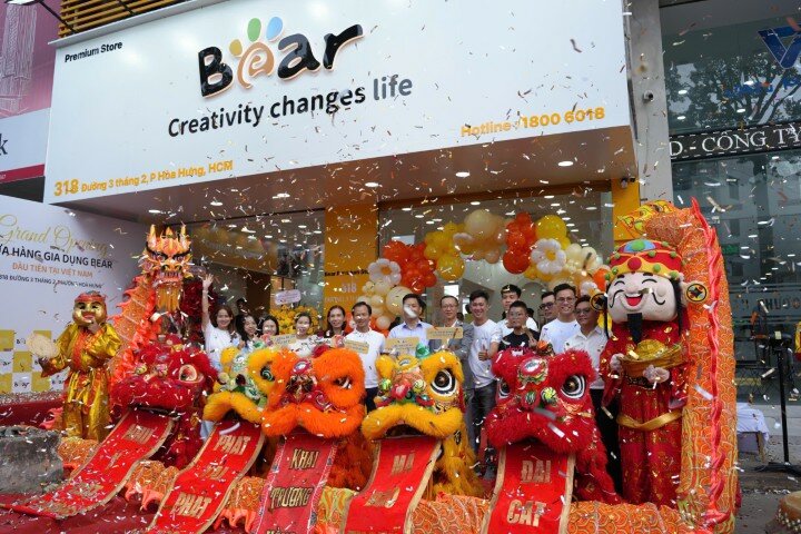 Thương hiệu gia dụng Bear khai trương brandshop chính hãng đầu tiên tại Việt Nam thuong hieu gia dung bear khai truong brandshop chinh hang dau tien tai viet nam